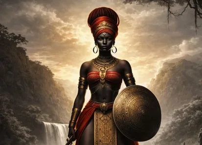 🌺 Obá: a força da lealdade, da resistência e da mulher que nunca se dobra