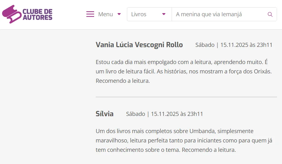 A menina que via Iemanjá - A história por trás do livro