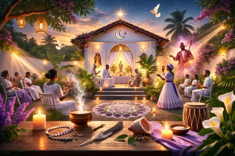 Como Funciona um Terreiro de Umbanda? O Que Esperar na Primeira Visita (Sem Medo) Como Funciona um Terreiro de Umbanda? O Que Esperar na Primeira Visita (Sem Medo)