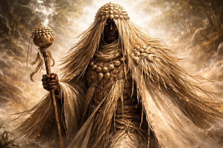 🖤🌾 Oração a Obaluayê – O Senhor da Cura e da Transformação