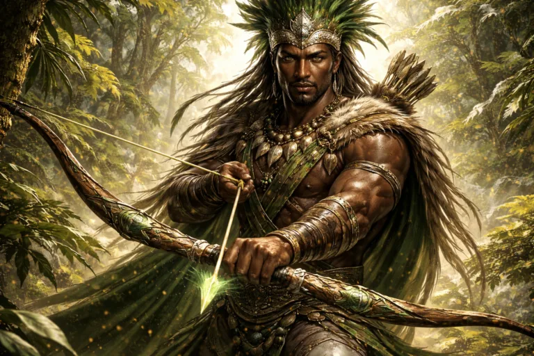 🌿🏹 Oração a Oxóssi – O Caçador da Fartura e da Sabedoria 🌿🏹 Oração a Oxóssi – O Caçador da Fartura e da Sabedoria